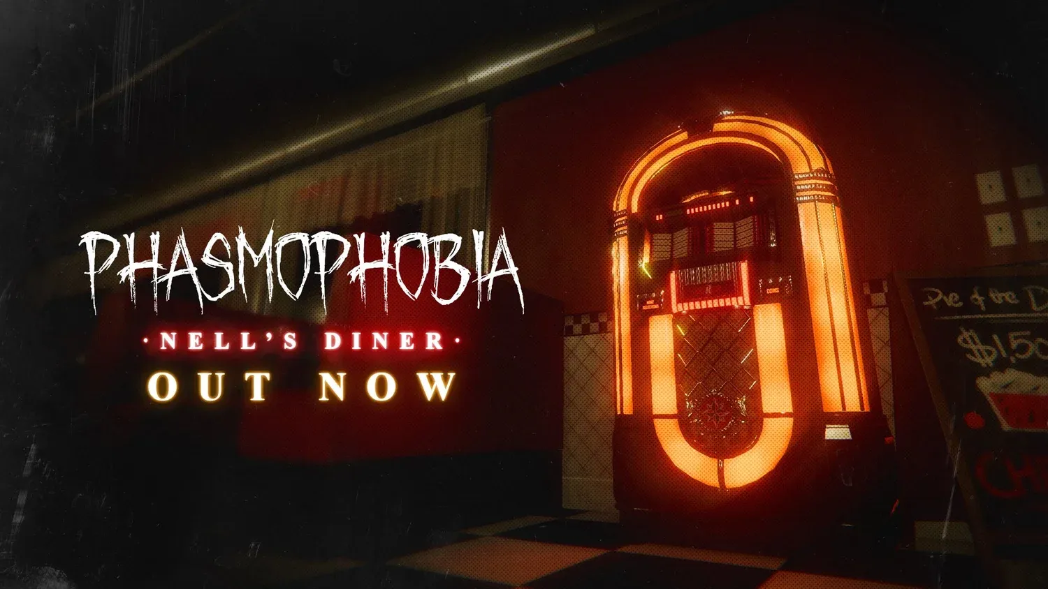 Phasmophobia Nells Diner Out Now keyart
